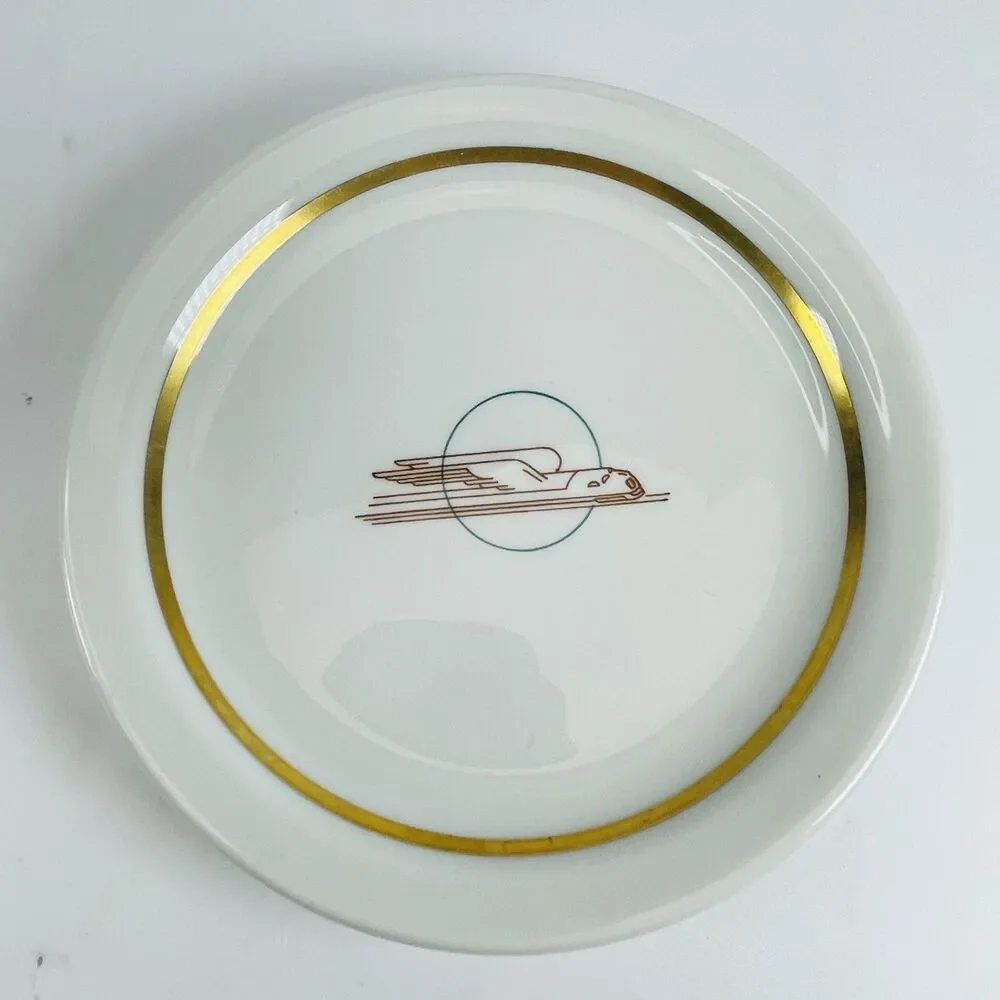 Vtg Union Pacific Railroad UPRR Winged Streamliner China 6.5